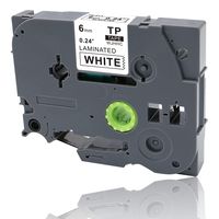 WJHHC 1 PK Compatible for Brother P-Touch PT-1830 PT-D210 TZe 211 Tze 211 TZ 211 tze 211 Laminated Tape Black on White 1/4 Inch x 26.2 Feet