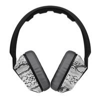 Skullcandy Crusher Headphones with Built-in Amplifier and Mic, Koston Snake
