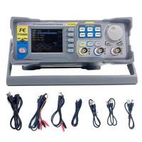 DOMINTY Function Generator AC100-240V FY8300 60MHz Three Channel DDS Function Arbitrary Waveform Signal Generator Frequency Meter 250MSa/s Sine Square/Triangle/Pulse/Sawtooth Wave/Staircase Wave