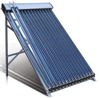 Duda Solar 30 Tube Water Heater Collector Slope Roof Frame Evacuated Vacuum Tubes SRCC Certified Hot