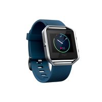 Fitbit Blaze Smart Fitness Watch, Blue, Large (Renewed)