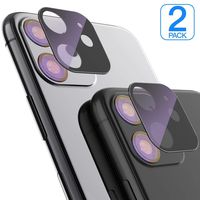 [2 Pack] Compatible iPhone 11 Camera Lens Protector Ultra Transparency HD Tempered Glass Camera Protector Anti-Fringerprint Anti-Scratch for iPhone 11