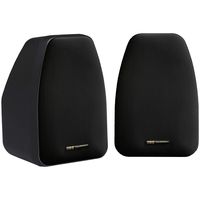 BIC AMERICA DV-32B 3 1/2" 2-Way Compact Shielded Speakers - Black