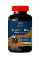Stamina Supplements Women - Black MACA 1000 Mg - Dietary Supplement - Black maca Root Capsules for Women - 1 Bottle 90 Vegetable Capsules