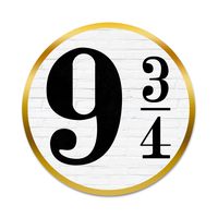 2X Sticker Set - 9 3/4 Wall Platform - for Phone Grip Stent Cell Phones Tablets (Stickers Only)