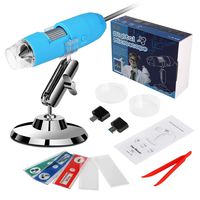 USB Microscope Set, QRose Digital Microscope Camera with 1080P HD 2MP 50x to 1000x Magnification Endoscope for Android Smartphone, Widows, Mac PC Best Kids Gifts