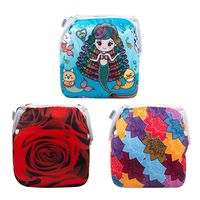 Alva Baby Swim Diapers 3pcs One Size Reuseable Washable & Adjustable for Swimming lesson & Baby Shower Gifts 3SW37
