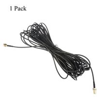 EEEKit 1-Pack 30ft WiFi Antenna SMA Extension Coaxial Cable Cord for Wireless Router Antenna SMA Male to Female Coax Adapter Connector