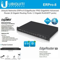 EdgeRouter PRO ERPro-8 Router 8-Port Gigabit Connectivity