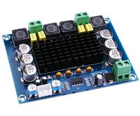 Yeeco Audio Amplifier Board Dual Channel 120W+120W Digital Power Amplifier Board DC 12-26V 20V 24V Car Audio Stereo AMP Module with XH2.54-3 Pin Audio Input, DIY Sound System Component