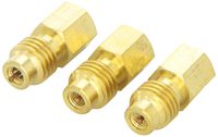 CPS Products AD48 1/4" Female x 1/2" Male Adapter, (Pack of 3)