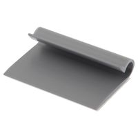 Panduit AJC12-A-C Adhesive Backed "J" Clip, .12-Inch Bundle, Light Gray (100-Pack)