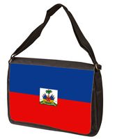 Haiti Flag Messenger Bag - Shoulder Bag - Laptop Bag