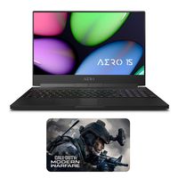 GIGABYTE AERO 15 OLED WA-7US5130SP (i7-9750H, 16GB RAM, 512GB NVMe SSD, NVIDIA RTX 2060 6GB, 15.6" 4K UHD AMOLED, Windows 10 Pro) Gaming Notebook