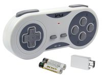 iMW Wireless Gaming Controller for NES and Super NES Classic Edition - Grey
