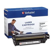 Verbatim Remanufactured Toner Cartridge Replacement for HP CE250A (Black)