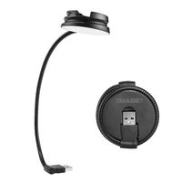 USB Reading Lamp with LED Lights by Philips 3W and Flexible Gooseneck for Laptop, Power Bank, Desk Lamp,Camping Hiking Emergency Light - White