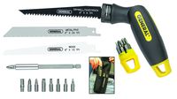 General Tools 86014 14 piece Quad Saw/Driver,Black/yellow