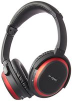 Active Noise Cancelling Bluetooth Headphones, HiFi Sound Over-Ear Wireless Headphones with Microphone-Feature Lightweight Headset Design, Black