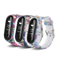 VAN-LUCKY Mi Band3 13CM-20CM Colourful Replacement for Xiaomi Mi Band 3 Strap Bracelet Replacement,Colorful Waterproof Soft Silicone Bracelet for Xiaomi Mi Band 3(No Tracker)