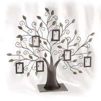 Elegance 63512 Family/Wishing Tree w/6 Hanging Picture Frame Display, Large