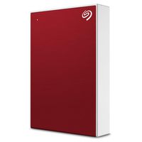 Seagate Backup Plus Portable 5TB External Hard Drive HDD - Red USB 3.0 for PC Laptop and Mac, 1 year MylioCreate, 2 Months Adobe CC Photography (STHP5000403)