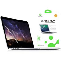LENTION Screen Protector Compatible 2012-2015 MacBook Pro (Retina, 15-inch), Model A1398, HD Clear Film with Hydrophobic Oleophobic Coating