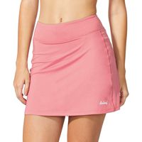 BALEAF Women's Athletic Skorts Lightweight Active Skirts with Shorts Pockets Running Tennis Golf Workout Sports Light Pink Size L