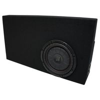 Compatible with 04-08 Ford F-150 Ext Super Cab Truck Kicker CompVT CVT10 Ported 10" Sub Box Enclosure - Final 2 Ohm