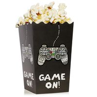 Mini Video Game Popcorn Party Favor Boxes (100 Pack)