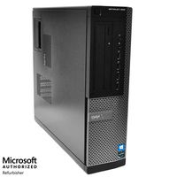 Dell Optiplex 990 Desktop Computer PC - Intel Quad Core i5 3.1-GHz, 8GB RAM, 500GB Hard Drive, DVD, WiFi, Windows 10 (Renewed)