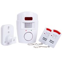 Everyday Home 82-2355 Wireless Motion Sensor Alarm with Two Wireless Remotes