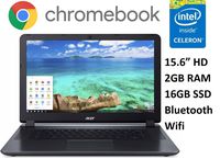 Acer CB3-531 15.6 Premium Chromebook PC (2016), Intel Celeron Dual-Core Processor, 2GB Memory, 16GB SSD, Bluetooth 4.0, Wifi, HDMI, Chrome OS
