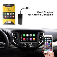 Vapeart Wired Carplay USB Dongle,Android Auto, Mirroring,Smartphone Link Receiver Support Both Android and iOS Systems