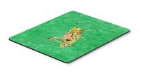 Caroline's Treasures 8849MP Grasshopper on Green Mouse Pad, Hot Pad or Trivet, Large, Multicolor