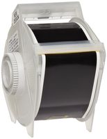 Brady 113132 GlobalMark 100' Length x 2.25" Width, B-595 Vinyl, Black Indoor/Outdoor Tape