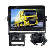 7" REAR VIEW BACKUP CAMERA SYSTEM CCTV FOR SKID STEER,RV, FORKLIFT, BOX TRUCK