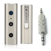 iSunnao Bluetooth 4.2 Receiver Car Kit, Silver