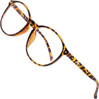 ATTCL Unisex Blue Light Blocking Glasses Men Women Computer Glasses 1133-Leopard