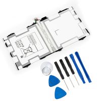 New EB-BT800FBU/FBE Battery Compatible Samsung Galaxy Tab S 10.5 LTE Replacement Batteries with Tool Kit 3.8V 7900mAh 30.02Wh SM-T800 T801 T805 T807A T807P Series Tablet