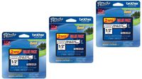 Brother Laminated Black On White Tape 2Pack (TZe2312PK) (6-PACK) (3 x 2-pack)