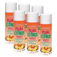 Pure Citrus NA228KIT Spray 4 Oz. Air Freshener, Orange, 6 Pack