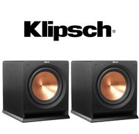 1 Pair (2 pieces) Klipsch R-112SW 12" Reference Series Powered Subwoofer Bundle
