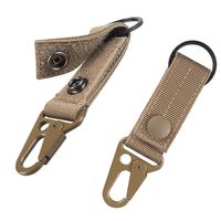XTACER Tactical Molle Key Ring Gear Keeper (Khaki)