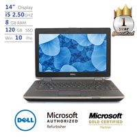 Dell Latitude E6420, Core i5, 8GB, 120GB SSD, 14 Display, Win 10 Pro Laptop