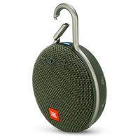 JBL Clip 3 Waterproof Portable Bluetooth Speaker - Green