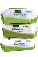 Kirkland Signature Baby Wipes, Ultra-Soft, Unscented, 100 Count Wipes Pack of 6
