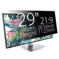 PATELTREE Protect Your Privacy - 29" Privacy Screen Filter for 21:9 Widescreen Monitor (Compatible Curved Screen) Anti-Scratch Anti-Glare Computer Screen Protector - 26.54x11.22 inch