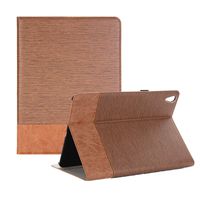 Dream Wings iPad Pro 12.9 inch 2018 Case, Slim Stand with Card Slots Screen Protective Magnetic Smart Cover for Apple iPad Pro 12.9 Tablet (iPad Pro 12.9 2018, Light Brown)