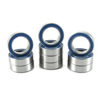 8x12x3.5mm Precision Ball Bearings ABEC 3 Rubber Seals (10) MR128-2RS-BU